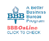 BBB Online, click to check.